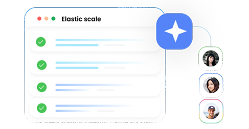Elastic scale